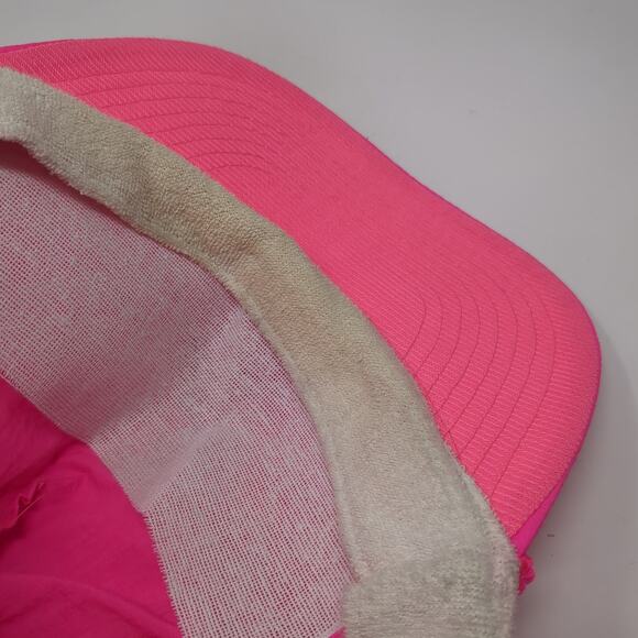 Mohr's Strapback 5 Panel Cap Pink One Size Adjustable Embroidered Rope - Picture 8 of 9